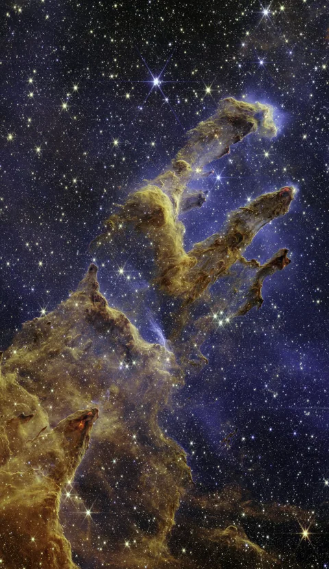 The Pillars of Creation, JWST