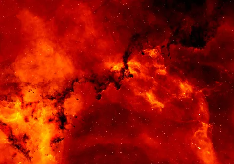 The Red Rose dust cloud